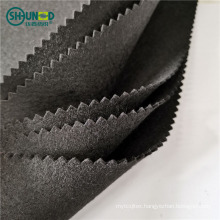 Black 300gsm needle punched felt nonwoven fabric